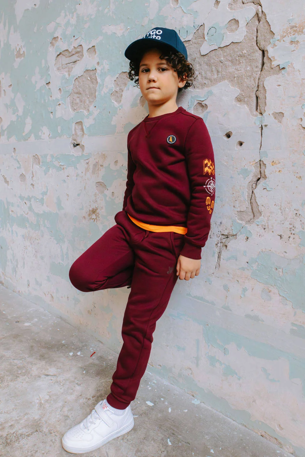 TYGO & vito sweater donkerrood