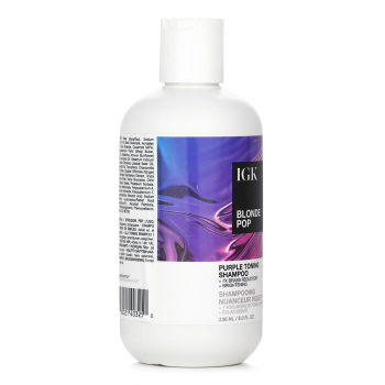 IGK Blonde Pop Purple Toning Shampoo