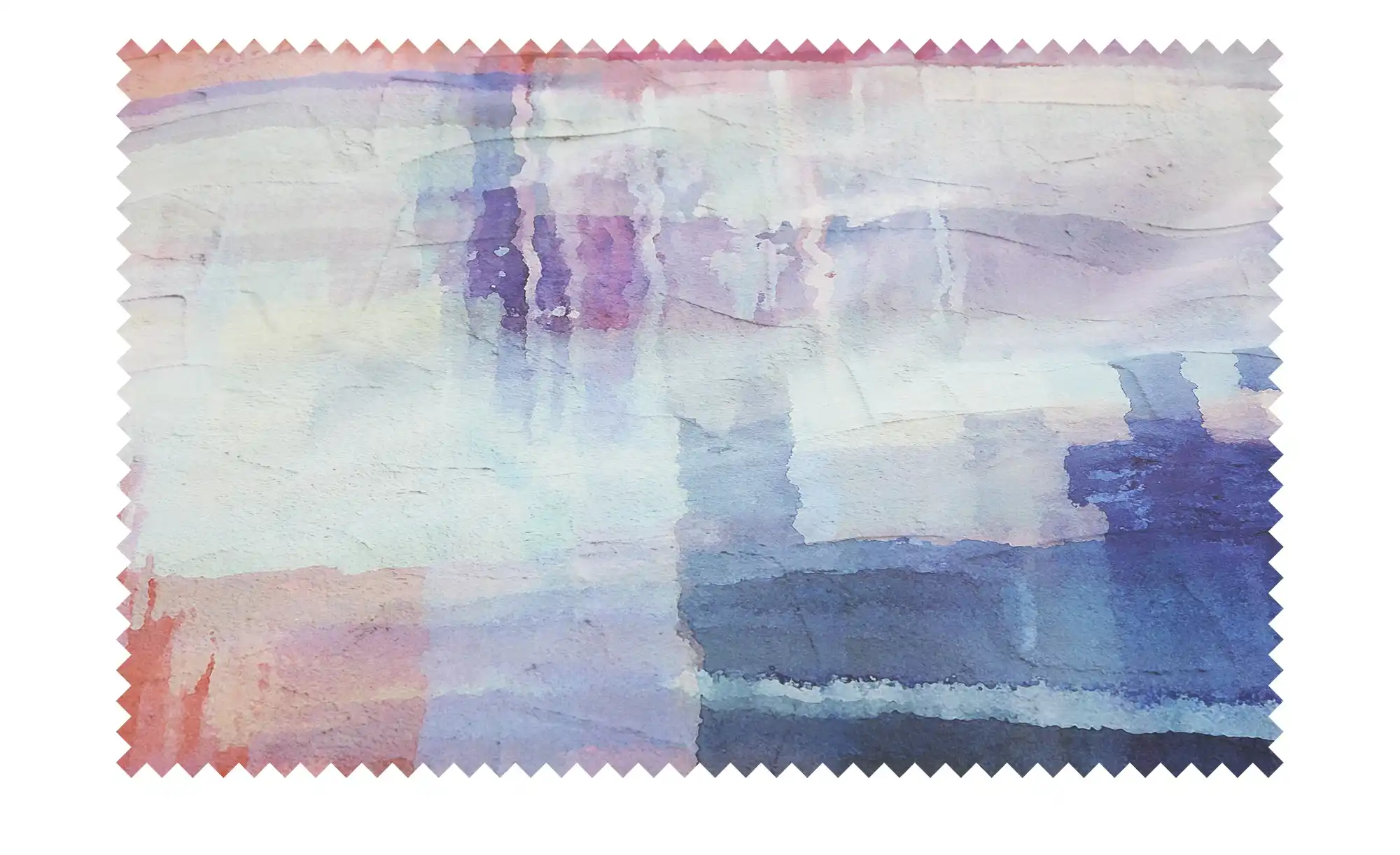 indigo Mako-Satin Bettwäsche Impressionist