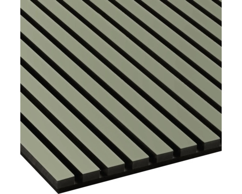 Fjordwall akoestisch paneel linoleum olijf 2400 x 600 x 20 mm