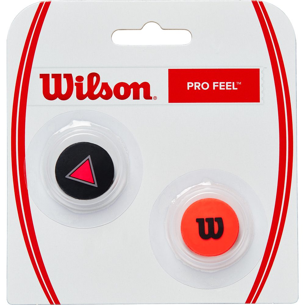 Wilson Pro Feel Clash Vibrationsdämpfer schwarz rot