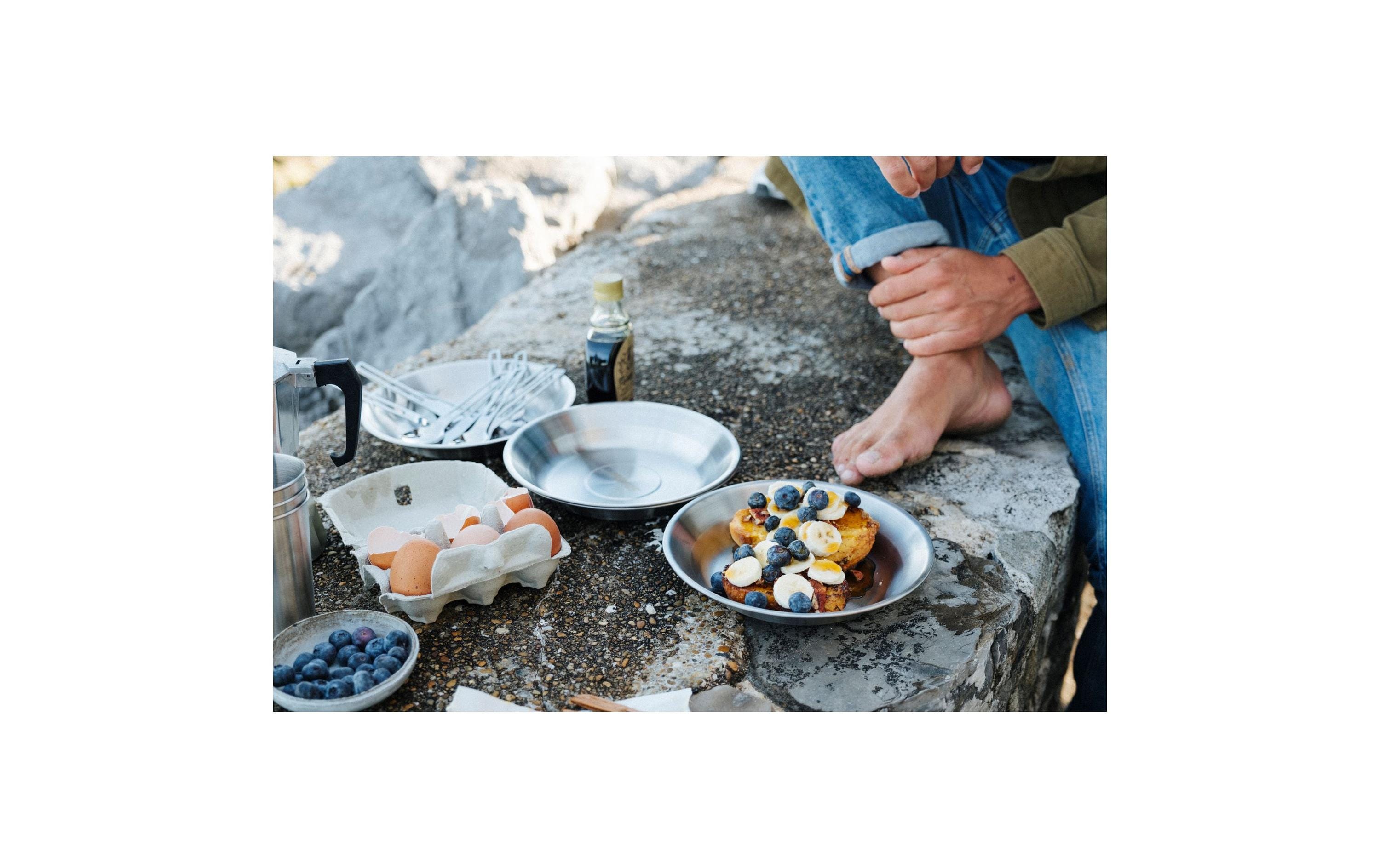 Outdoor-Teller CampFire plate S/SCamping-Teller