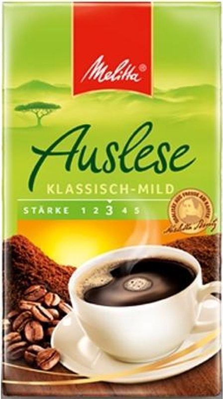 Melitta Auslese Classic Mild Gemalen koffie