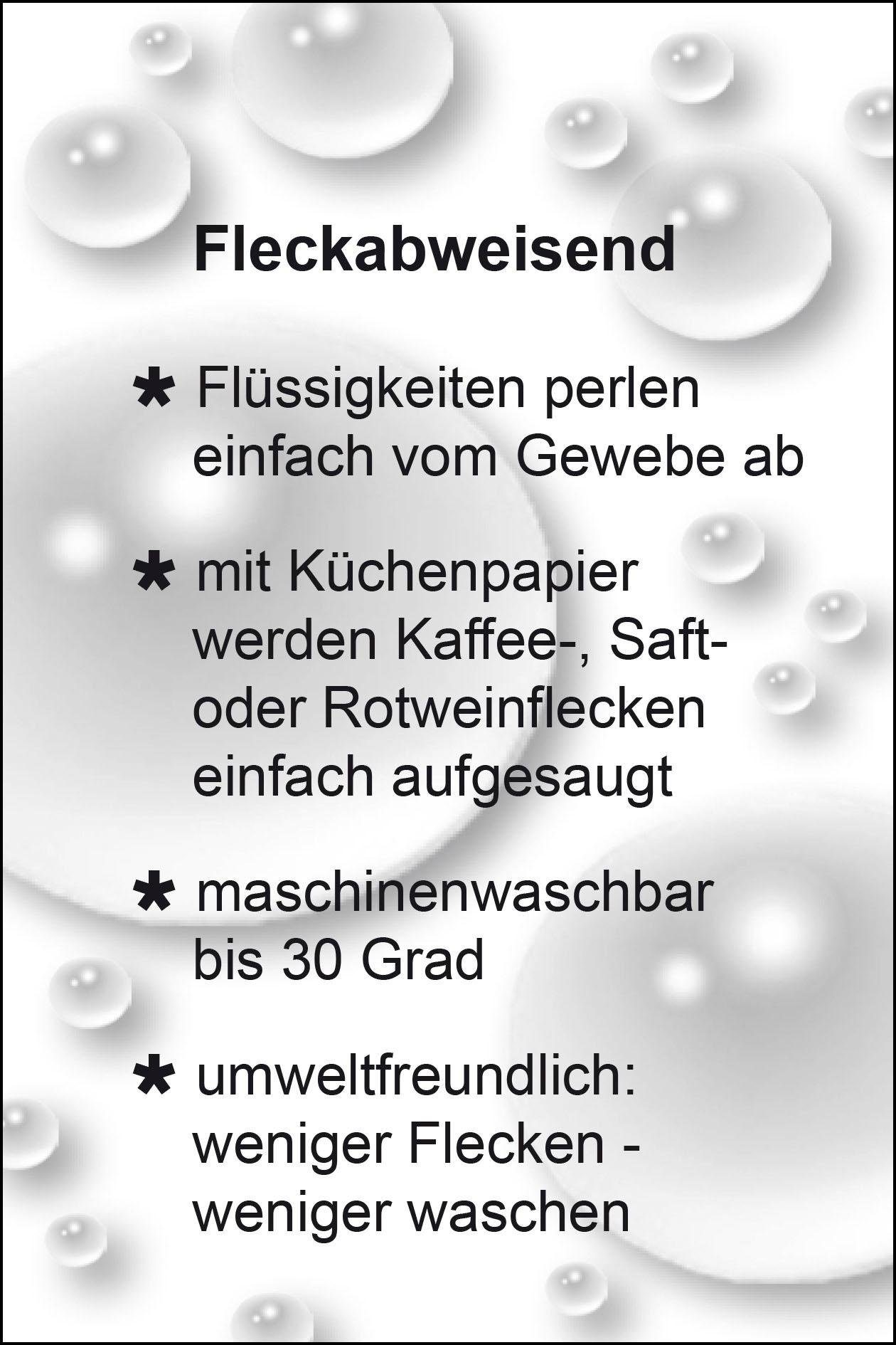 Delindo Lifestyle Tischdecke »TENDENCE« Jacquard,  Fleckschutz, 180 g/m²
