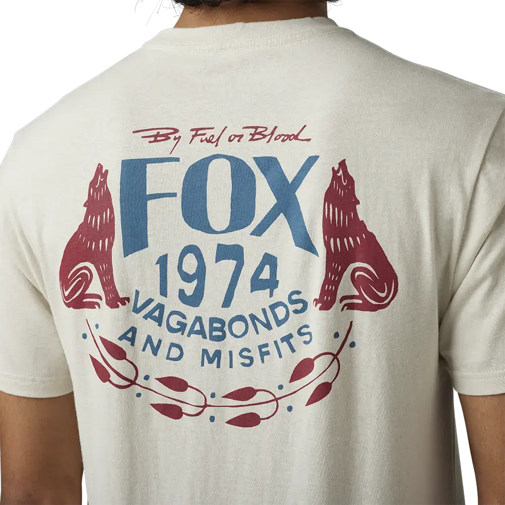 Fox Predominant Prem MTB Fietsshirt Korte Mouwen Wit Heren