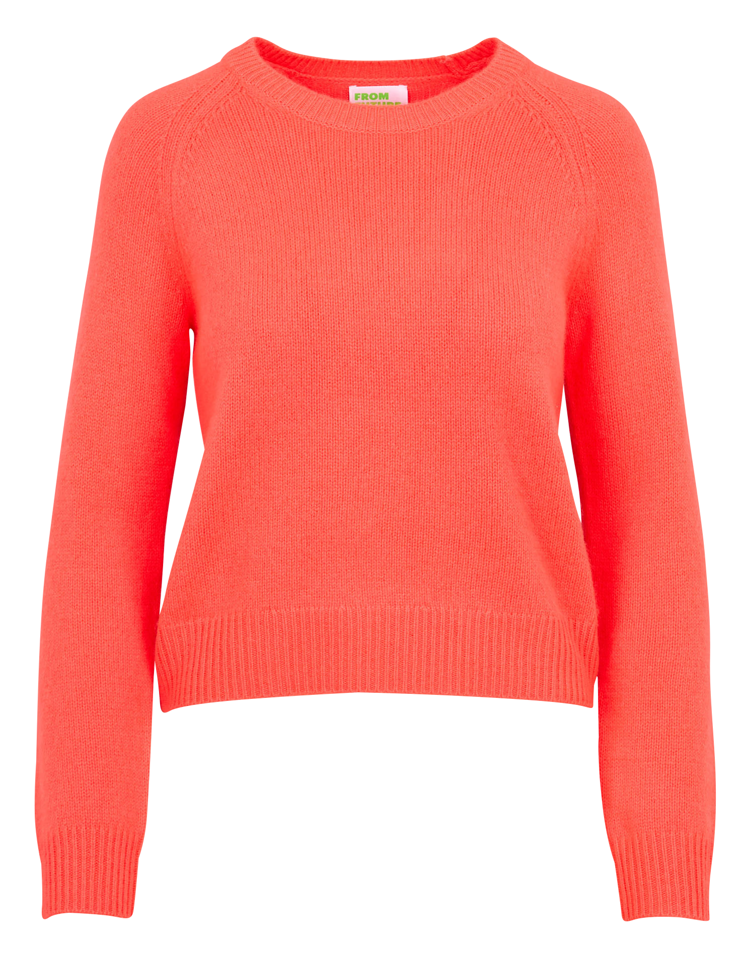 Pull droit en cachemire | Rose