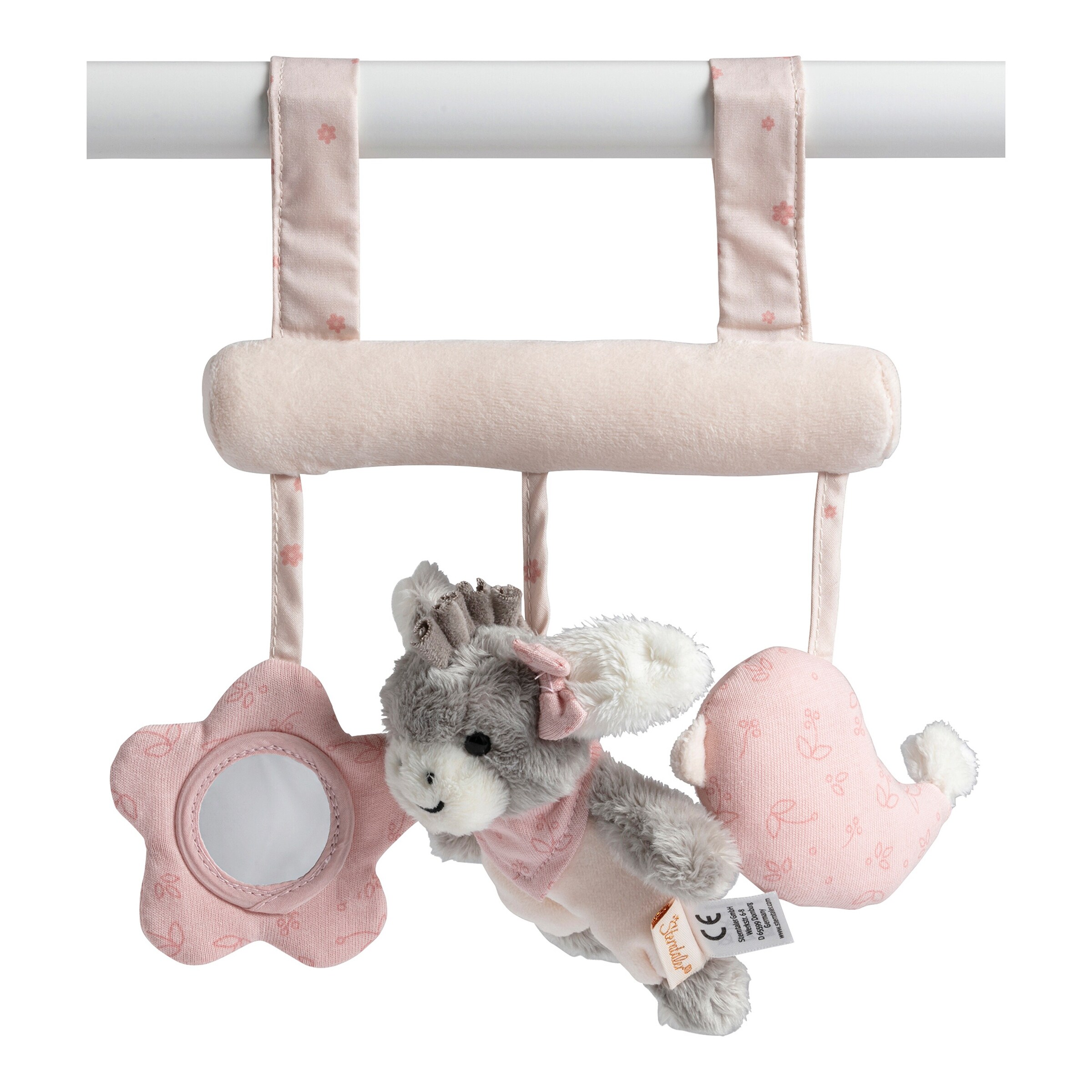 Sterntaler Babyschalenanhänger Esel Emmi Girl