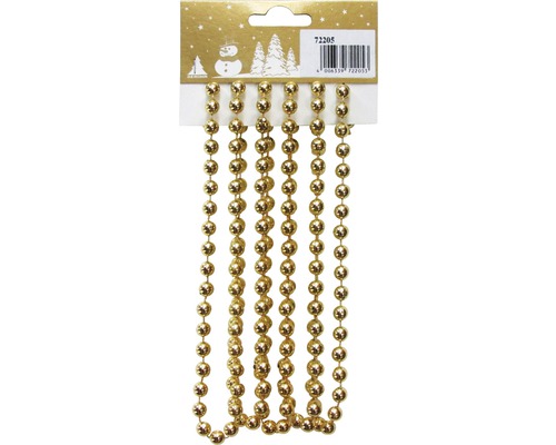 Kerstboom ornament bolketting 180 cm goud