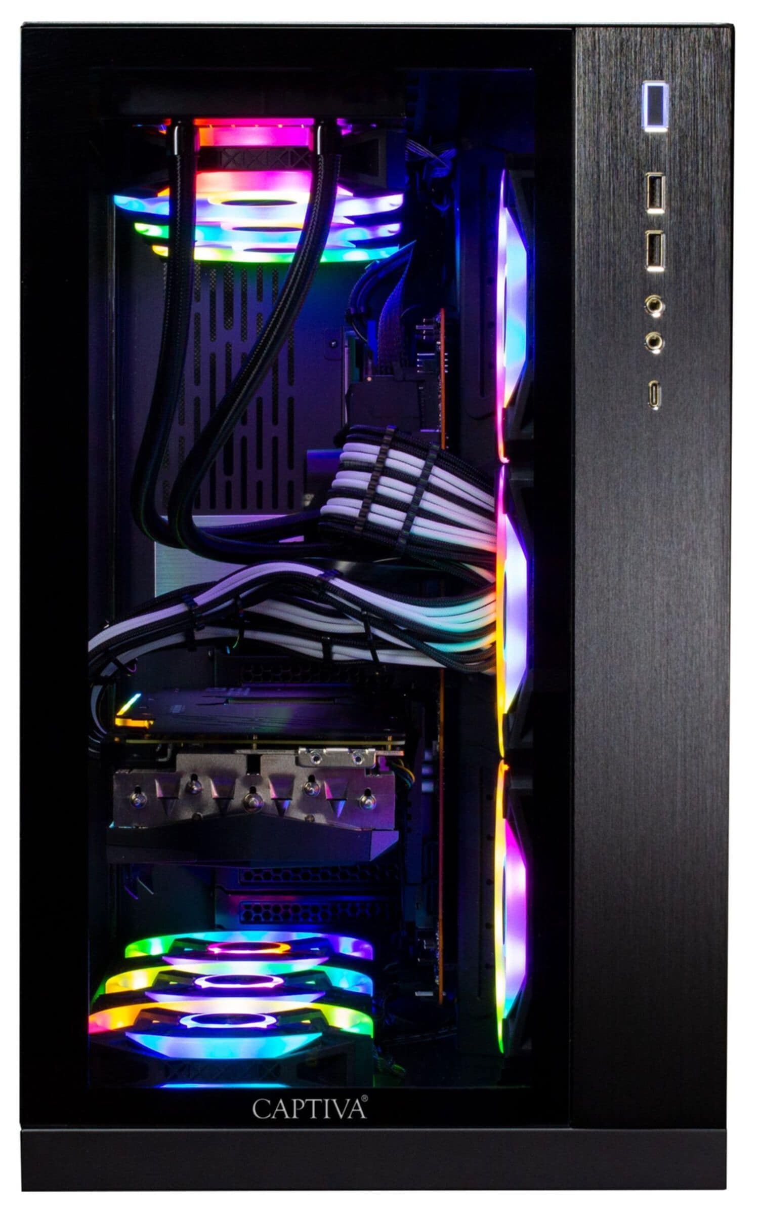 Captiva PC Ultimate Gaming I70-953 | Intel Core i9-12900KF | 64GB DDR5 RAM | NVIDIA RTX 4090 24GB GDDR6X | SSD 2TB M.2 NVMe | Windows 11 Home