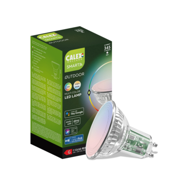Calex smart GU10 spot 4.9W 345LM 2700-6500K RGB