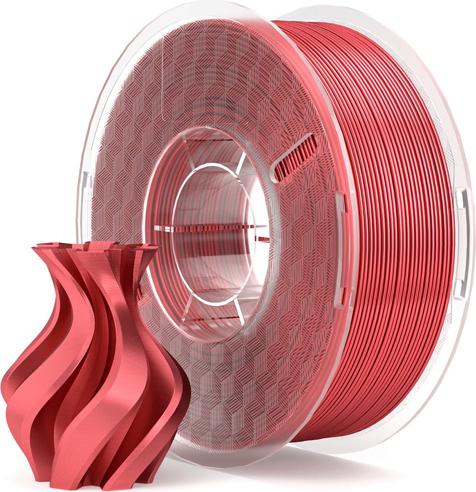 Elegoo  PLA Silk Red, 1,75 mm / 1000 g    PLA mit seidigem Finish in Red
