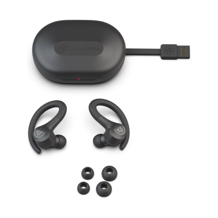 JLab Unisex Hovedtelefoner GOAir Sport True Wireless Earbuds Sort