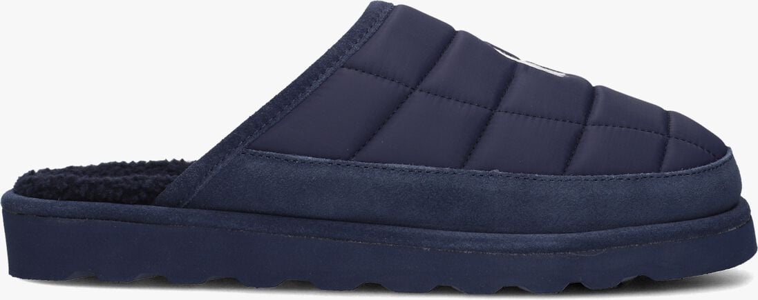 blauwe polo ralph lauren pantoffels reade scuff-dress