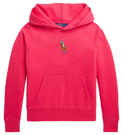 Polo Ralph Lauren Kapuzenpullover - Classics - Pink m. Logo