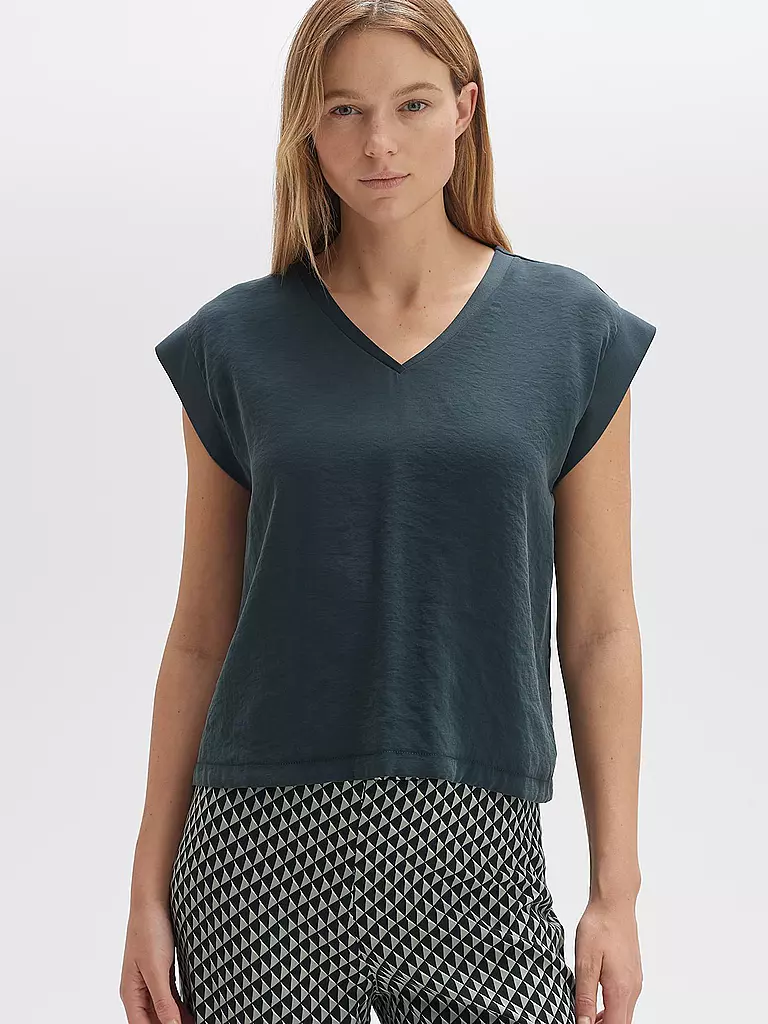 OPUS Blusenshirt SADUNA petrol