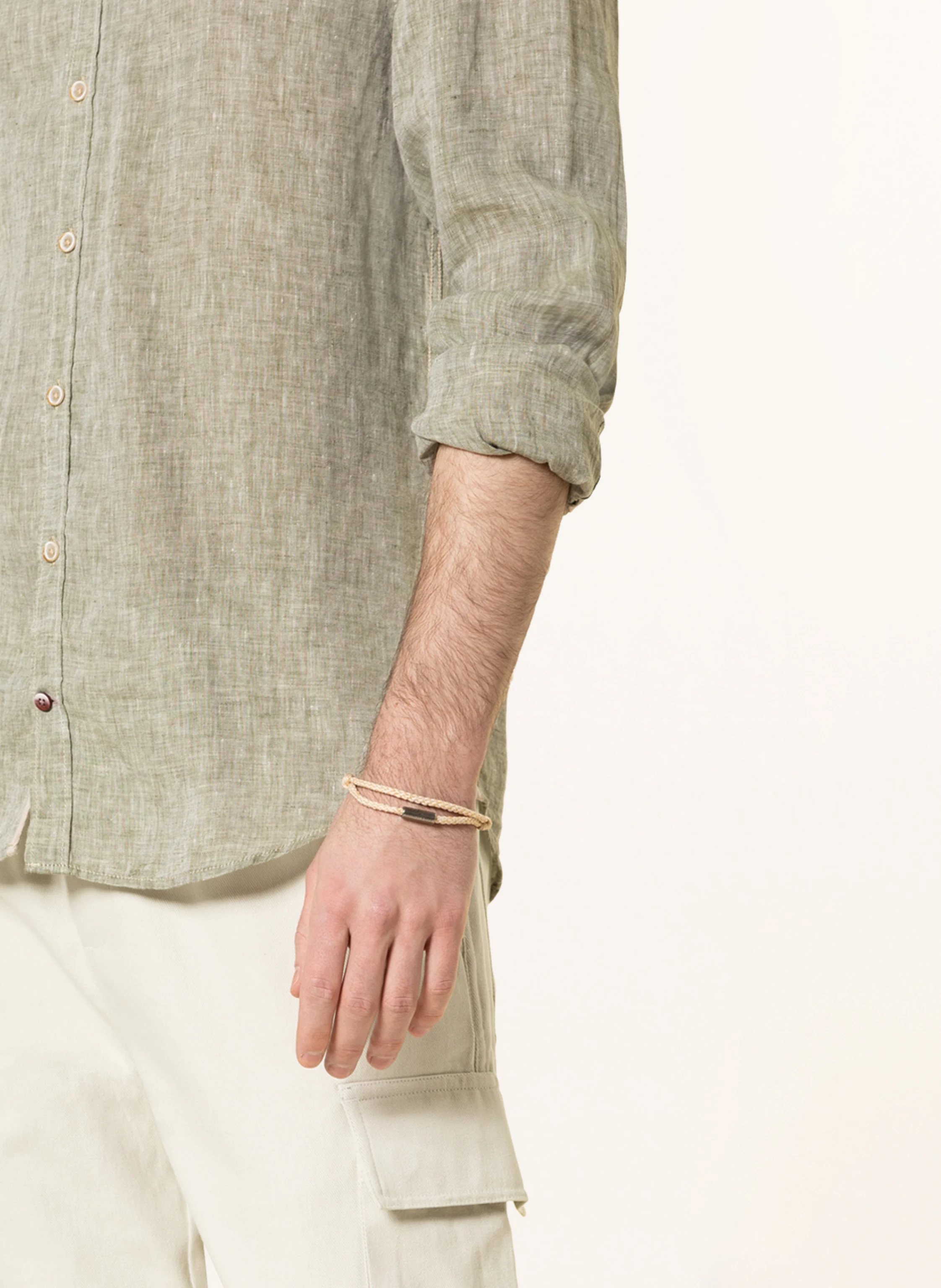 COLOURS & SONS Leinenhemd Regular Fit