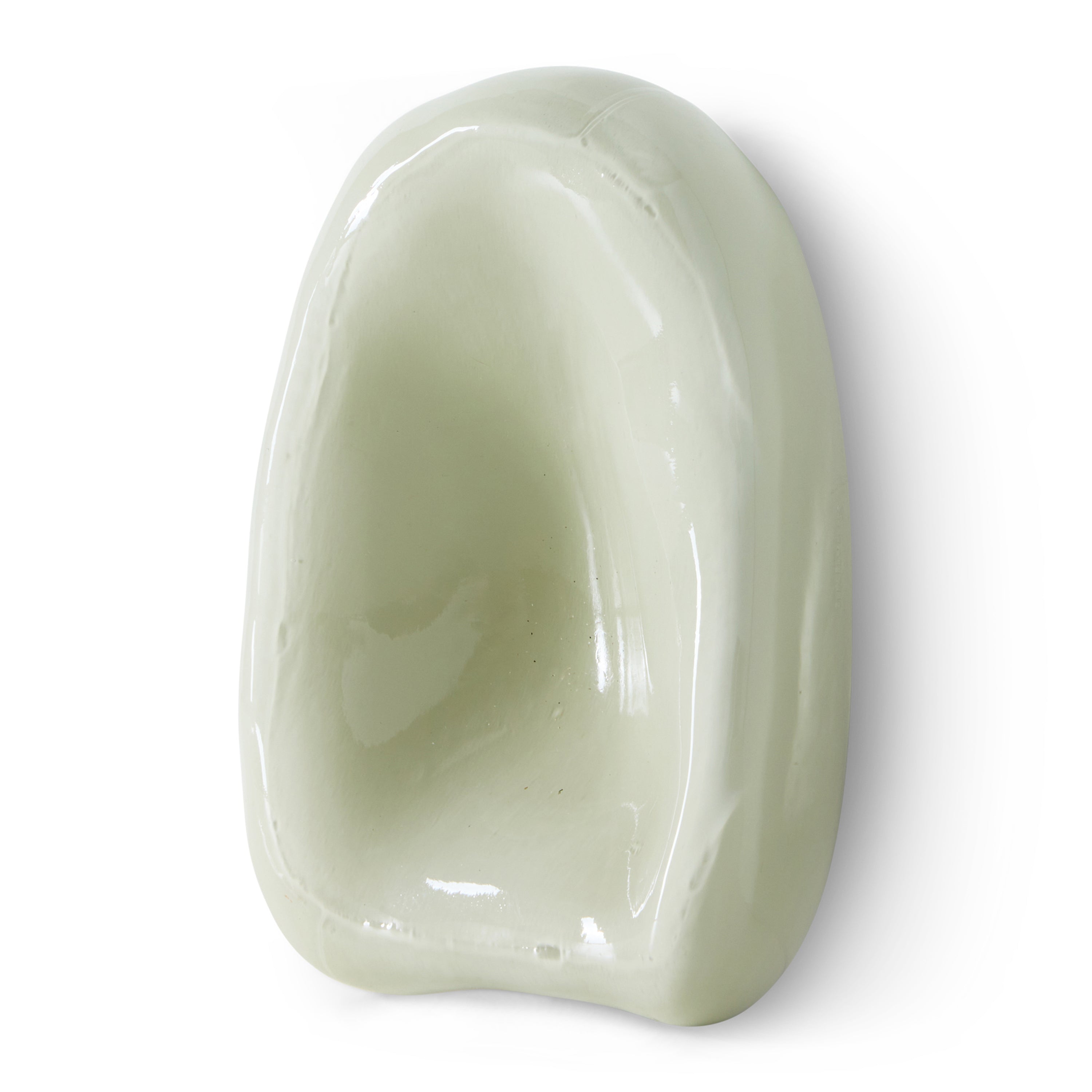 HKliving Glass Sculpture Wandornament - Pebble