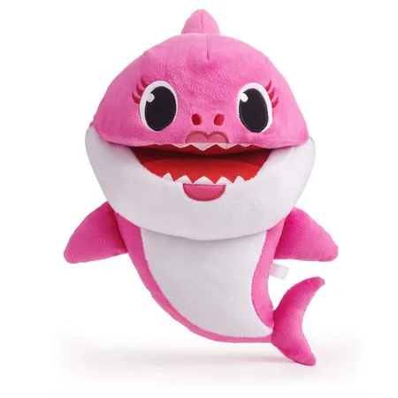 Boti Baby Shark Handpuppe Plüsch Mama Hai mit Sound