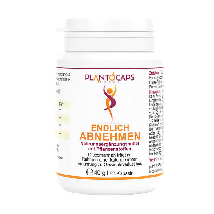 Plantocaps Endlich Abnehmen Kapseln, 60 St