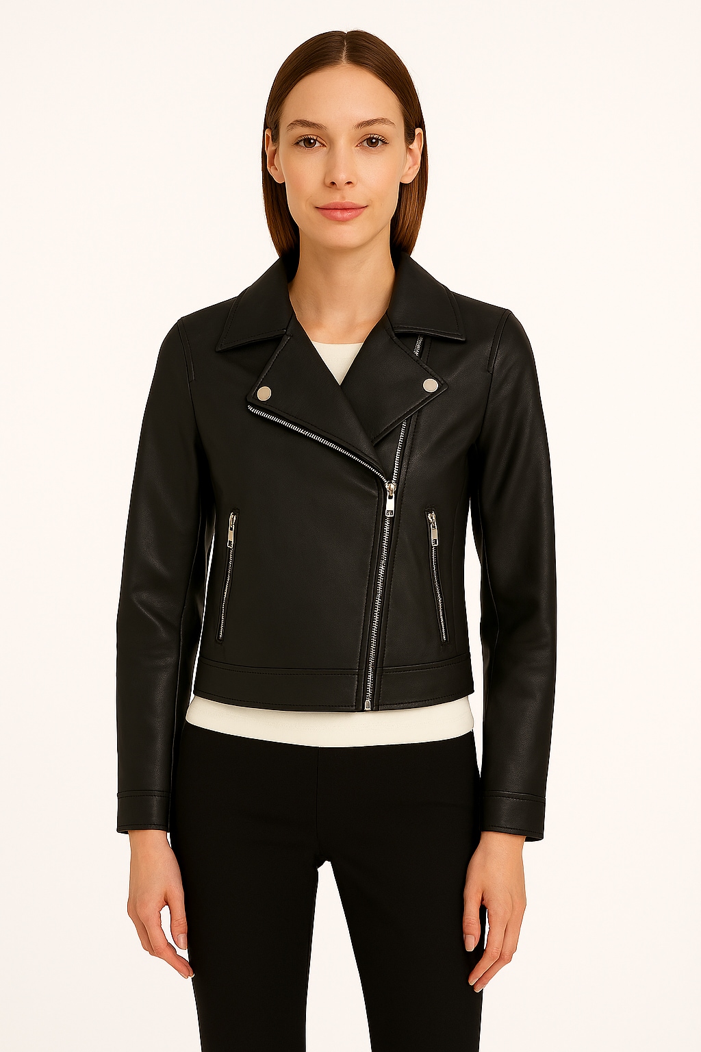 ONLY Lederimitatjacke »ONLSABINE FAUX LEATHER BIKER OTW«