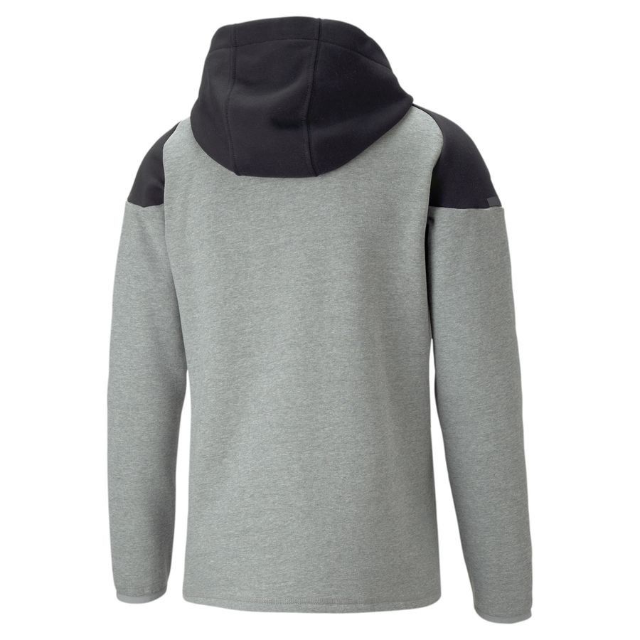 PUMA Sweat à Capuche teamCUP Casuals - Gris/Noir