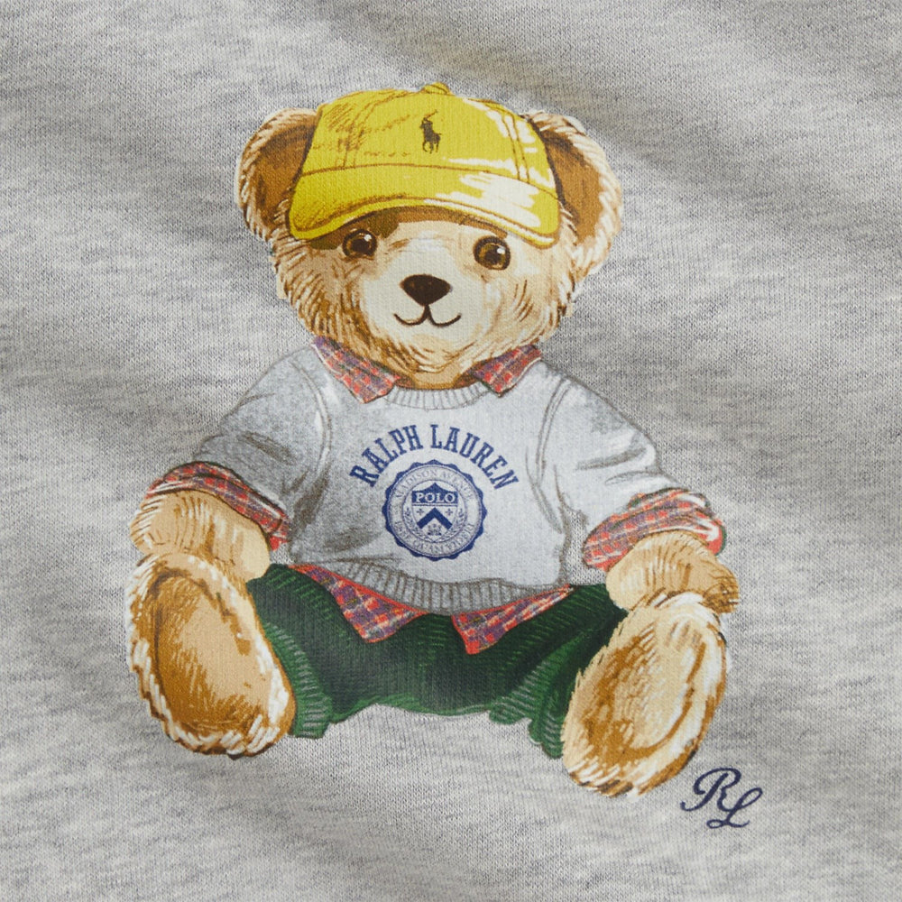 Køb Ralph Lauren Baby Lt Grey Heather Baby Boy Sweatshirt