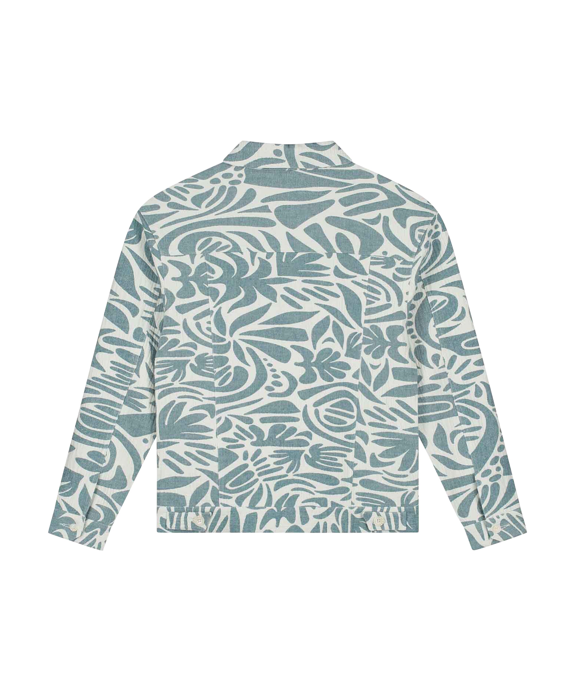 Law of the Sea Heren overshirt groen