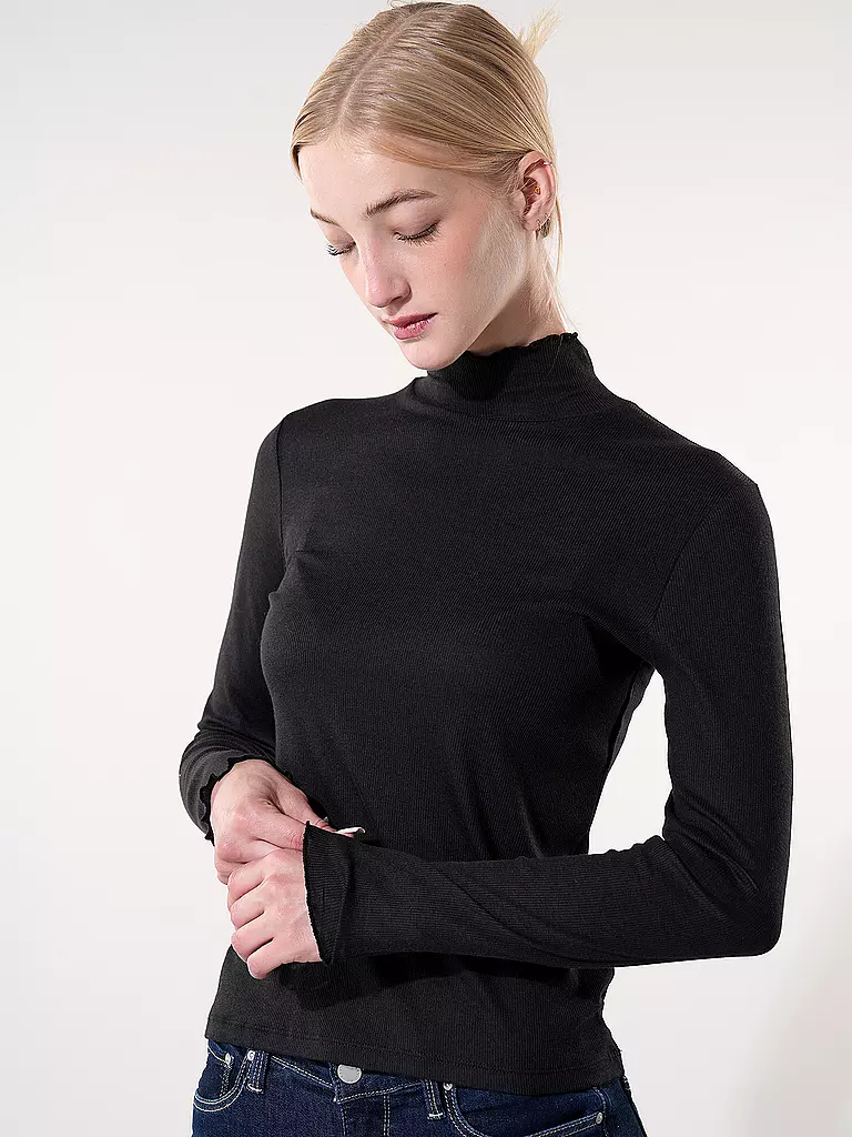 KATESTORM Rollkragenpullover schwarz