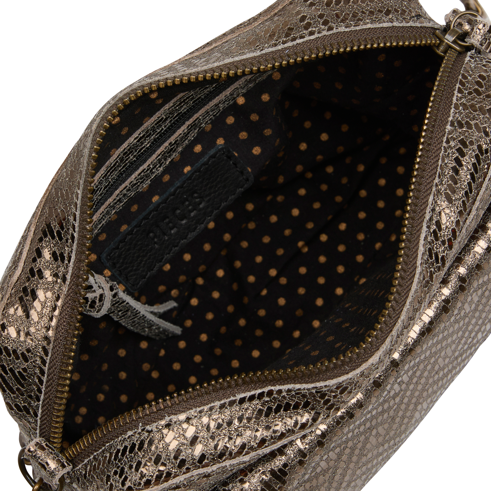 NAINA - Sac bandoulière en cuir | Marron