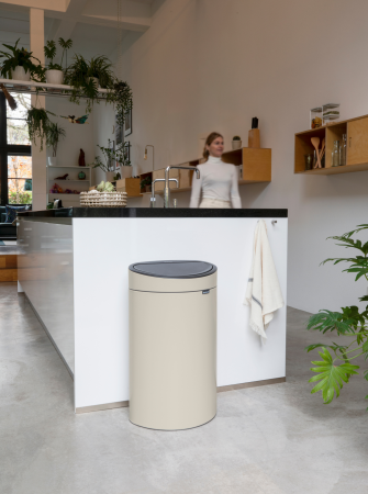 Touch Bin New afvalemmer, 40 liter, kunststof binnenemmer - Brilliant