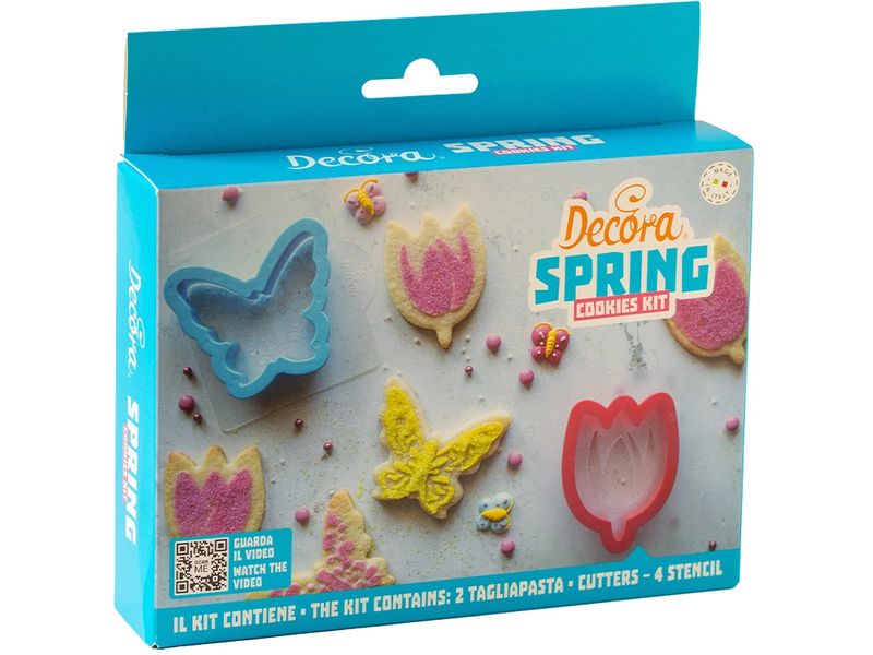 Decora Guetzli-Ausstecher It's Spring 4-teilig Ausstechformen- und Schablonen-Set