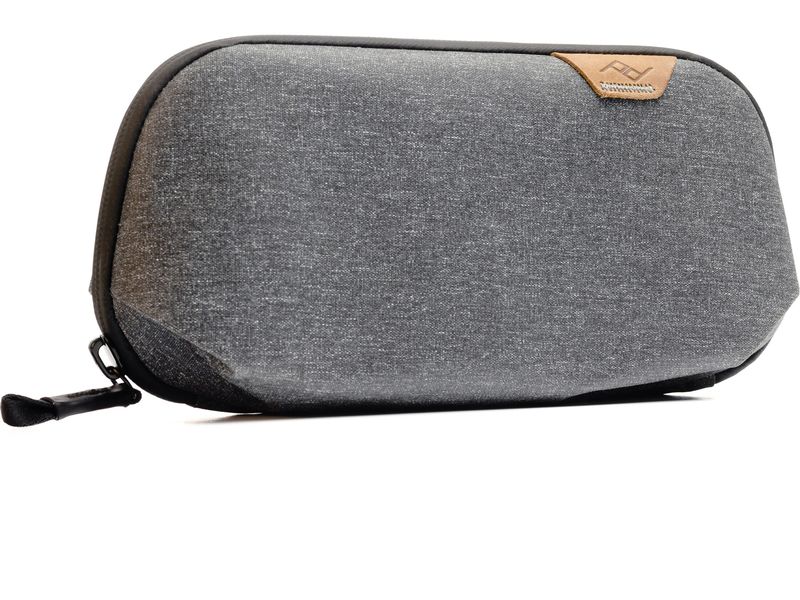 Peak Design Kleine Tech-Tasche Holzkohle Tech Pouch zur Aufbewahrung von Stiften, SD-Karten, Batterien und mehr