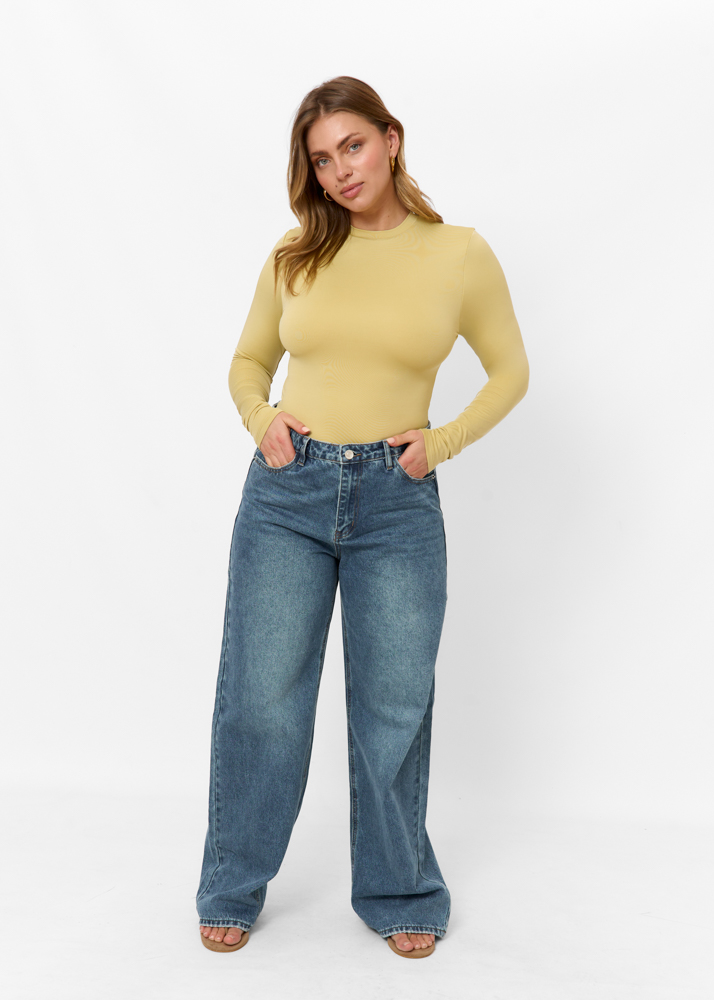 Longsleeve body pistachio