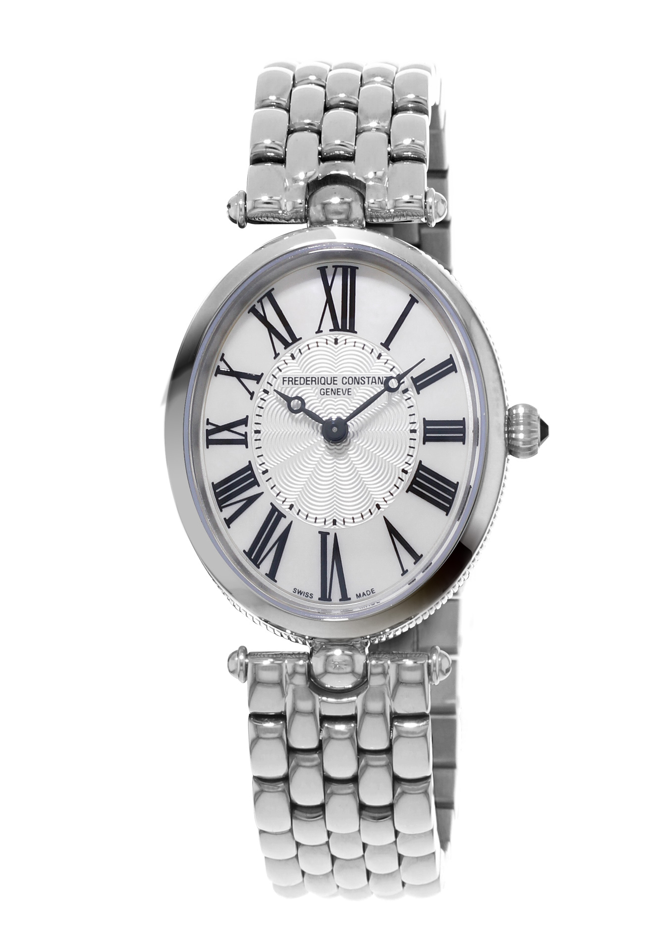 Frederique Constant Art Deco Damenuhr Silber FC-200MPW2V6B