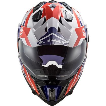 Casque LS2 MX701 - EXPLORER HPFC - ATLANTIS - Blanc / Rouge