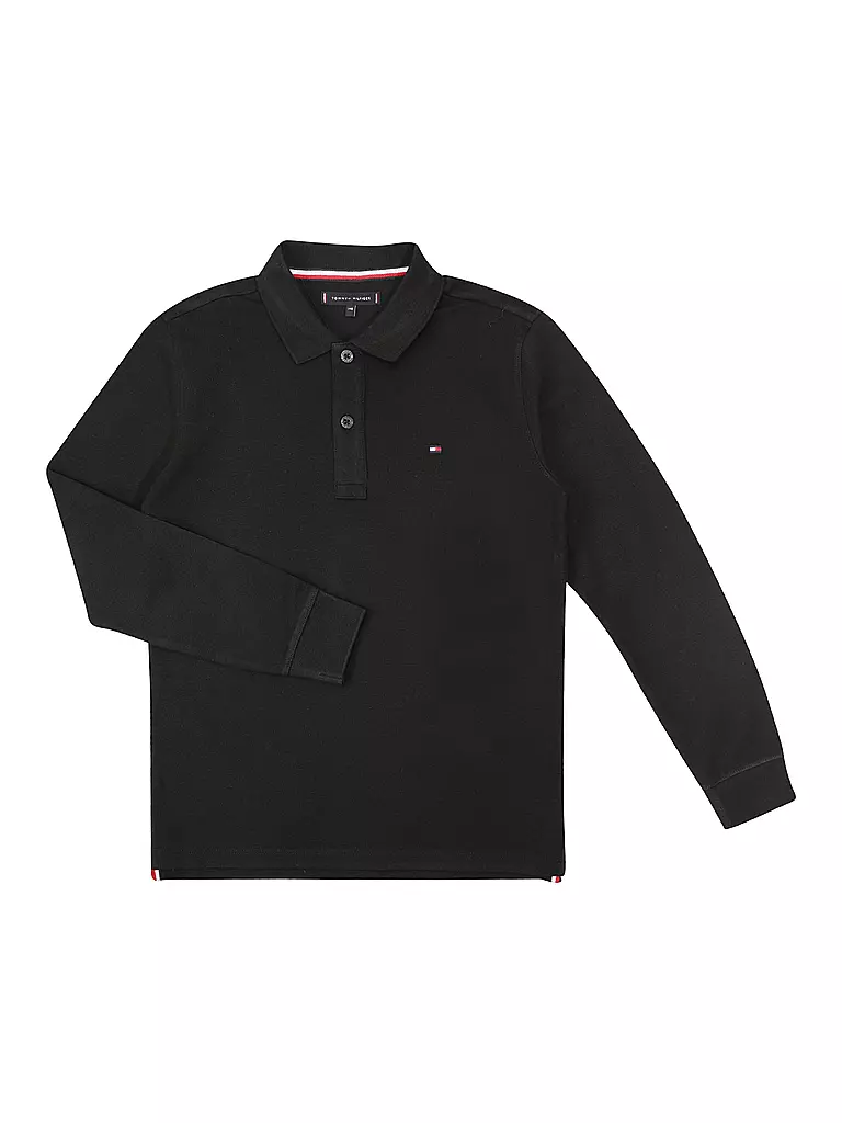 TOMMY HILFIGER Jungen Poloshirt schwarz