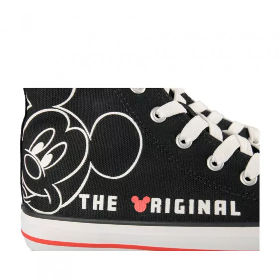 Baskets NOIR MICKEY