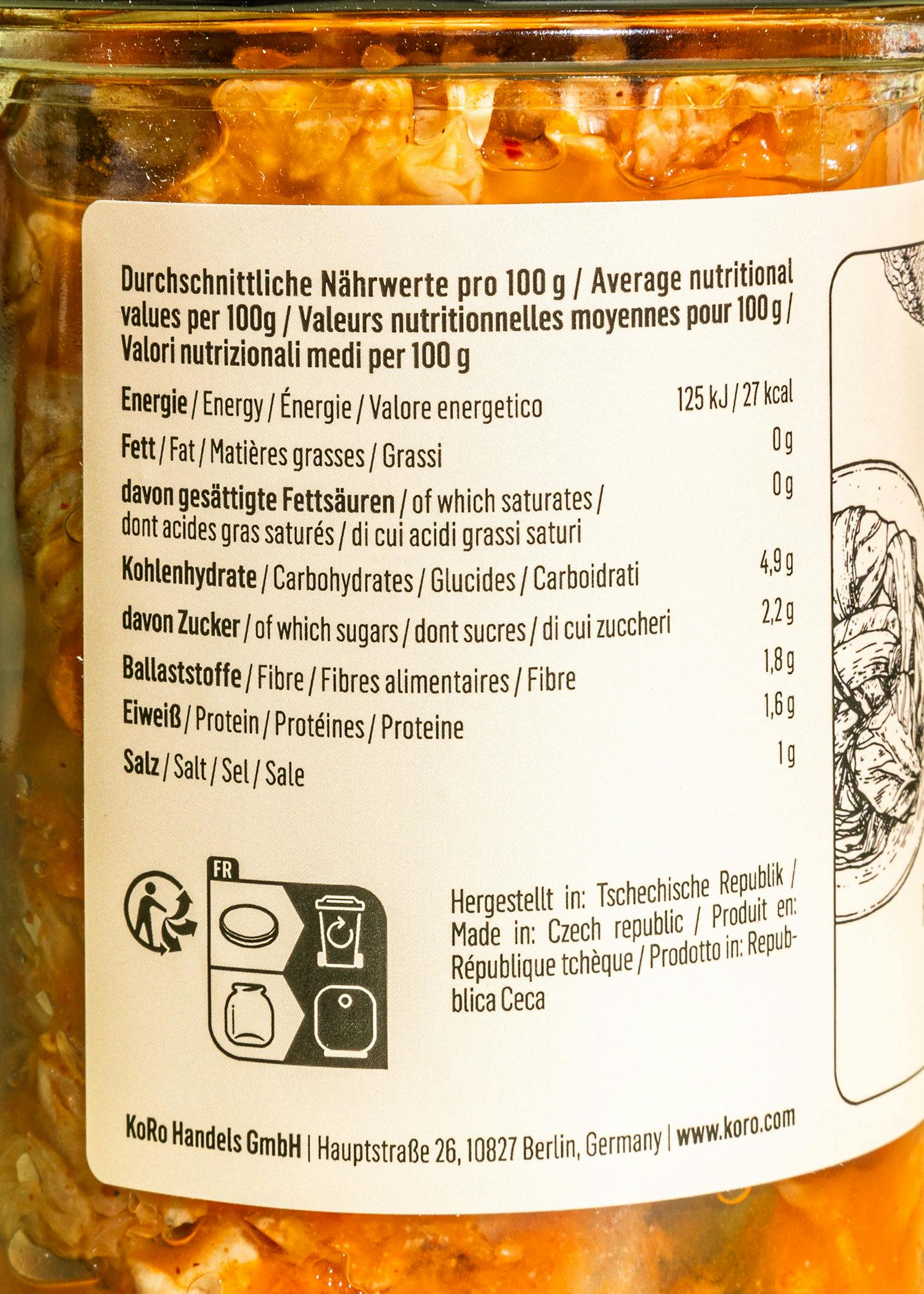 Veganes Kimchi 350 g