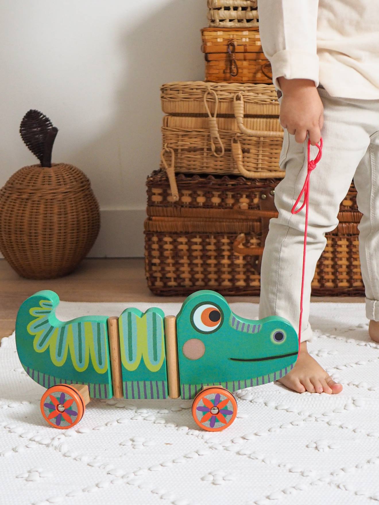 Crocodilo por arrastar 