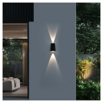 Solar wandlamp Pals 24 lumen met dag/nacht sensor