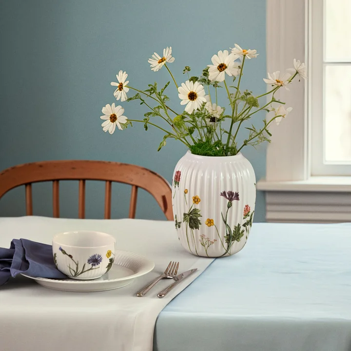 Kähler Design - Hammershøi Summer Schale, Ø 12 cm, wild flowers