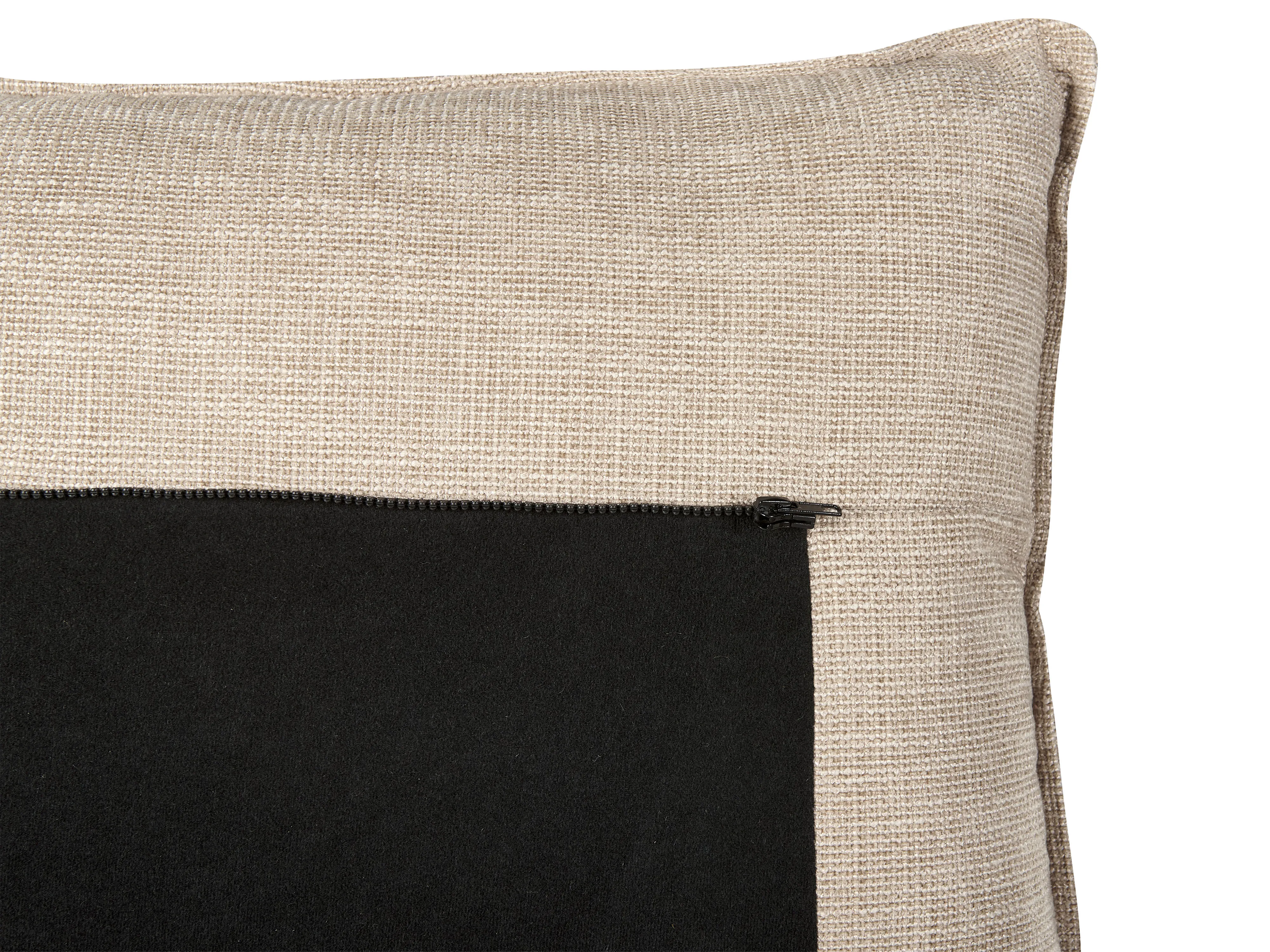 Hoekbank 3-zits SERSAN Chenille Beige rechtszijdig