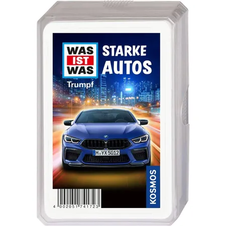 KOSMOS WAS IST WAS Trumpfspiel: Starke Autos