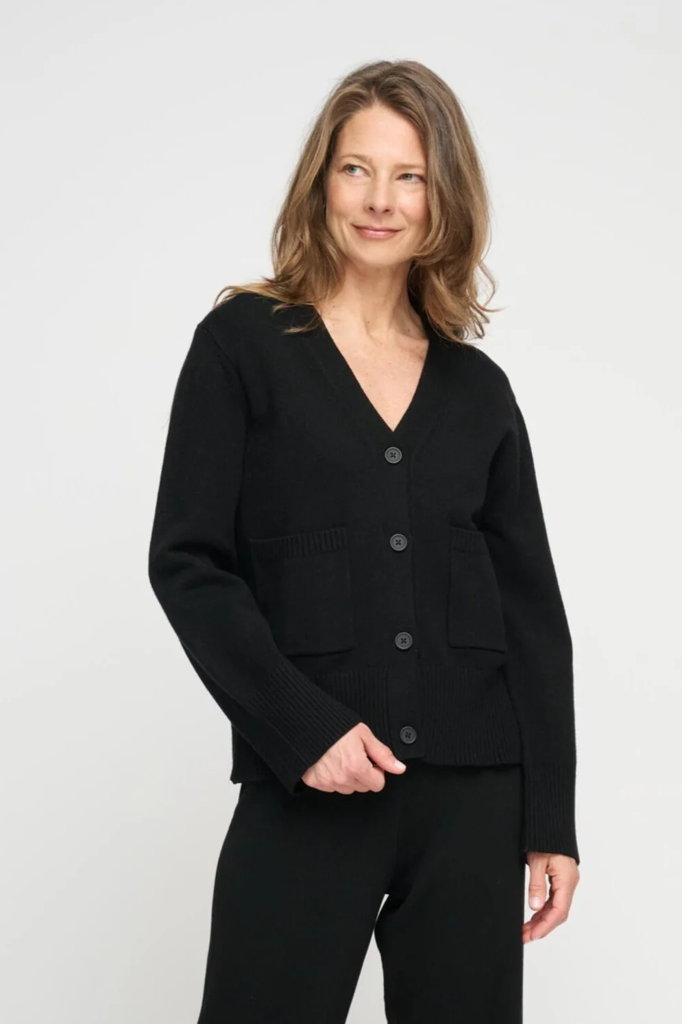Moshi Moshi Mind  Forrest strik cardigan - sort