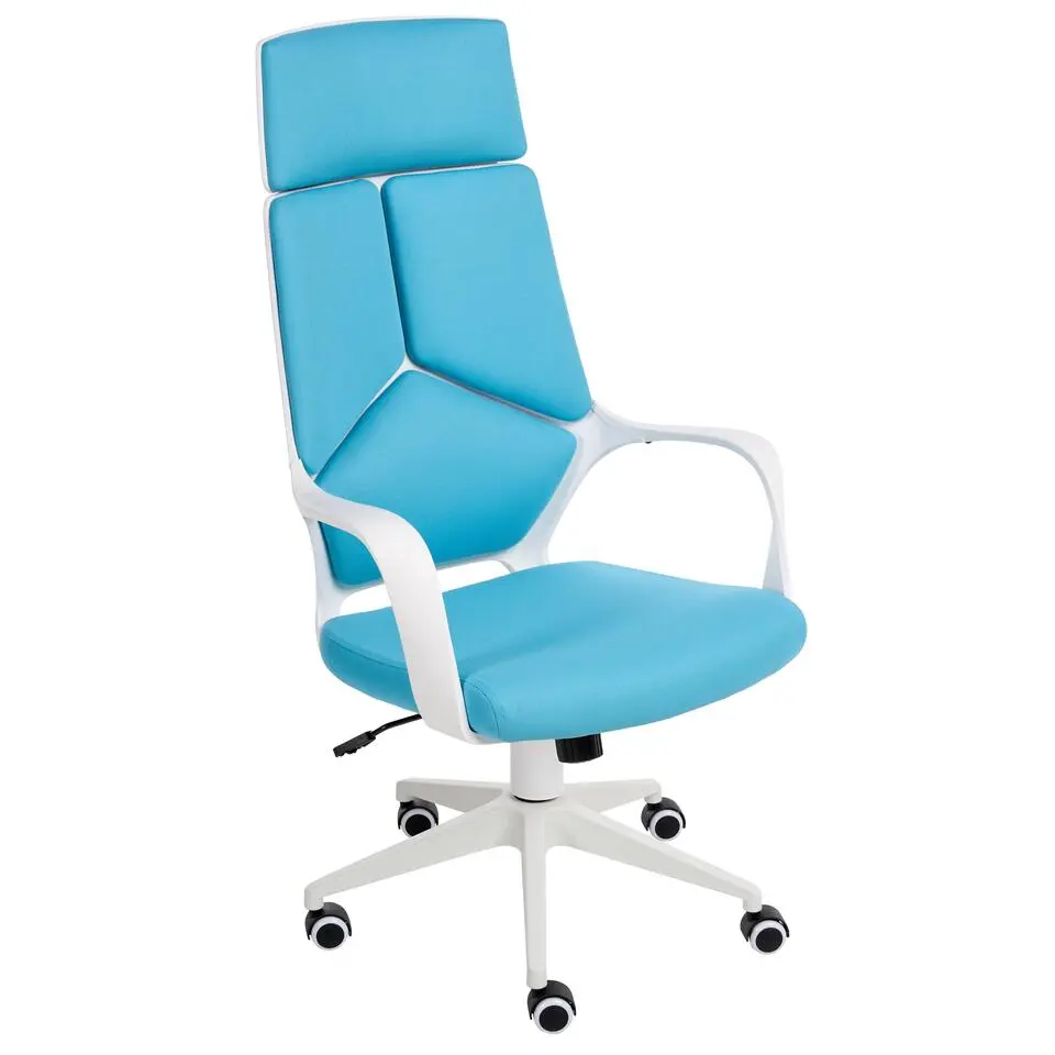 DELIGHT - Bureaustoel - Blauw - Polyester
