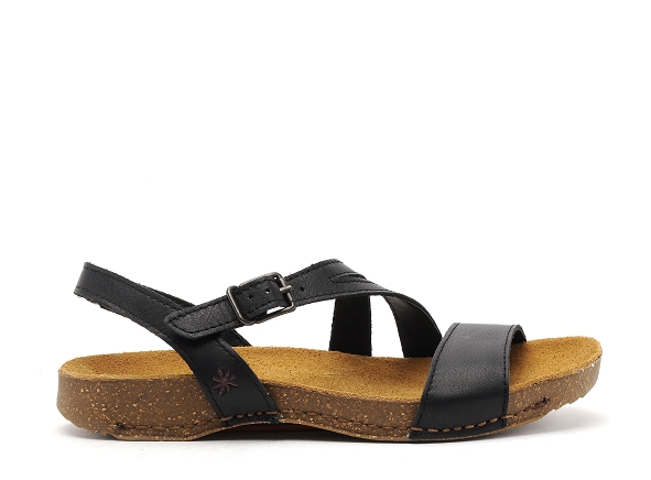 Art nu pieds plats femme 1045 i breate noir