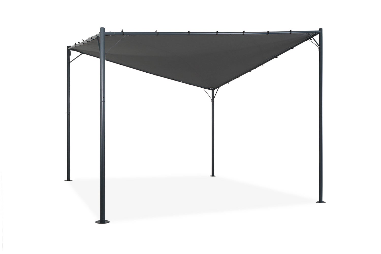 Paviljoen parasol CALA 350S350 antracietgrijs