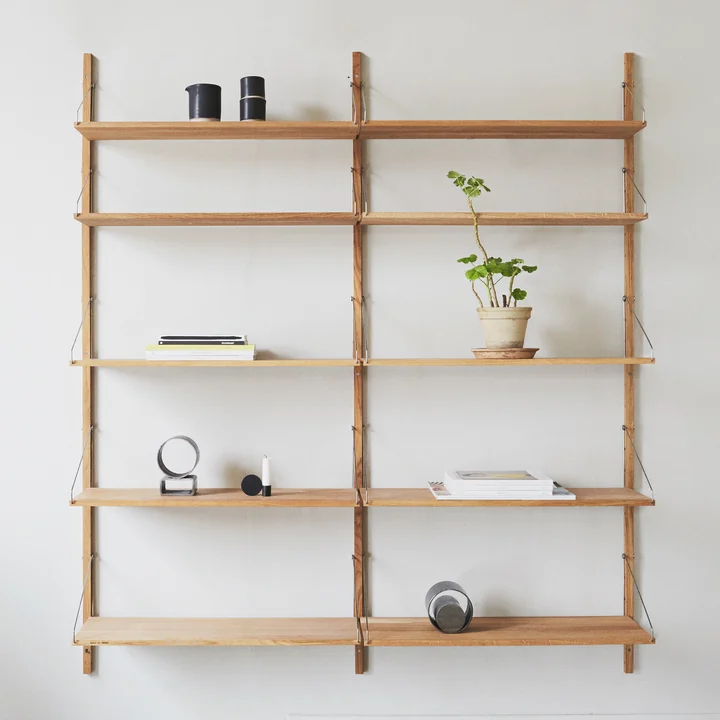 Frama - Library Regal H 114,8 cm, Eiche geölt (Single)
