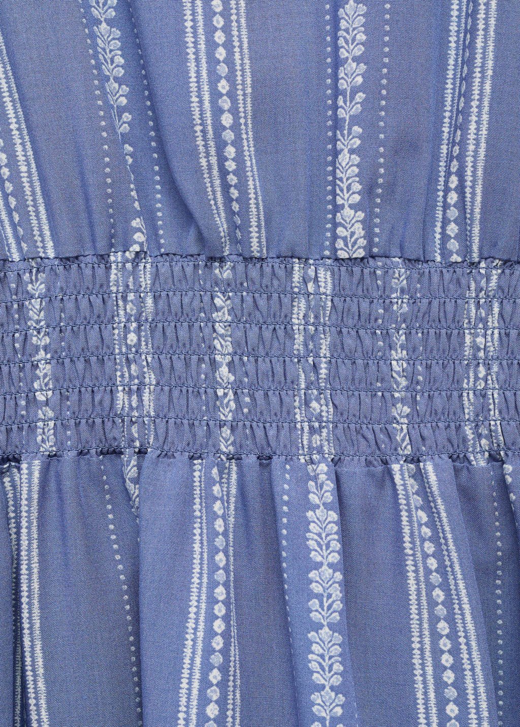 Mango Kids midi jurk blauw