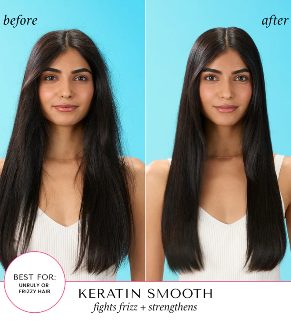 Hask - Óleo reparador para cabelos Keratin Smooth - 100ml